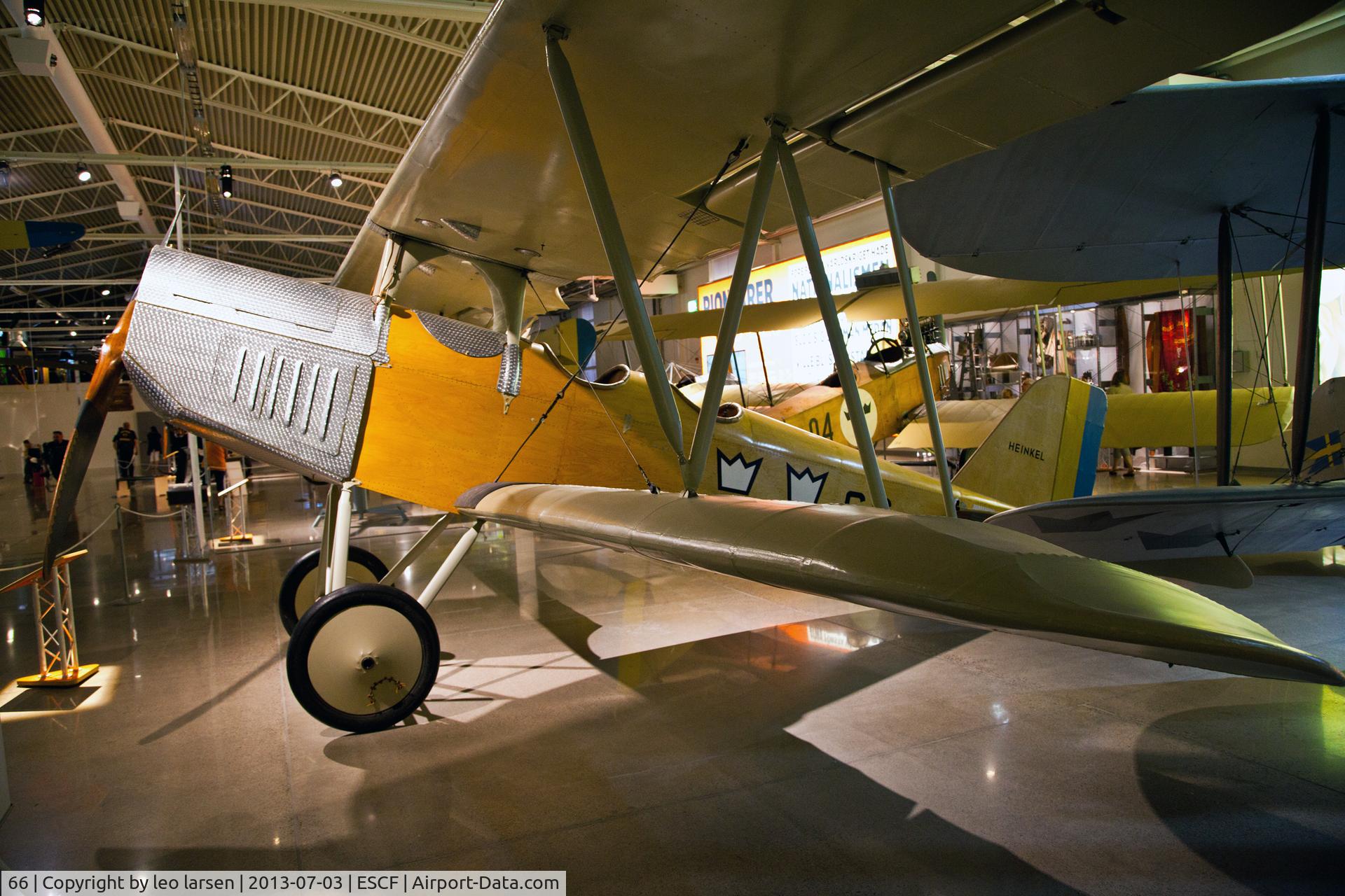 66, 1925 Heinkel HD 35 C/N 235, Flygvapen Museum Linkoping 3.7.13