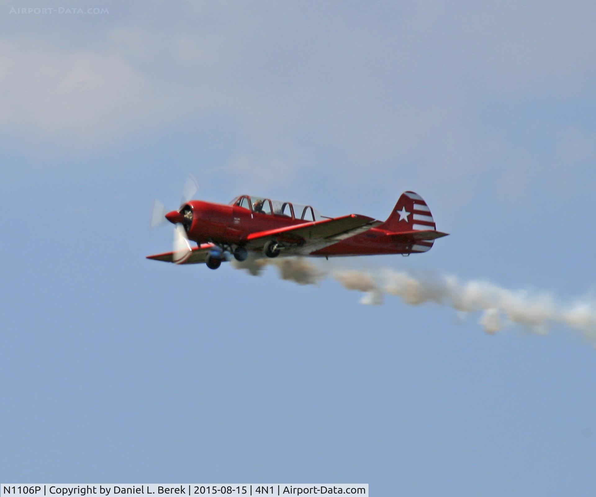N1106P, 1984 Yakovlev Yak-52 C/N 844411, This bird joined three others at the annual Greenwood Lake airshow.