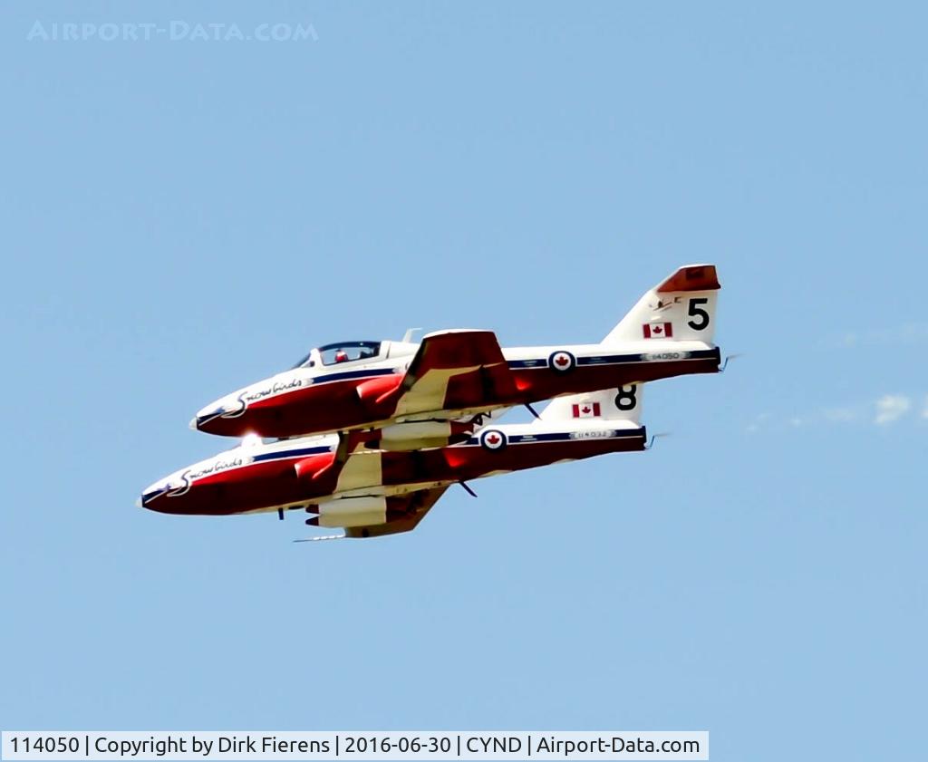 114050, Canadair CT-114 Tutor C/N 1050, In formation with 114032 #8