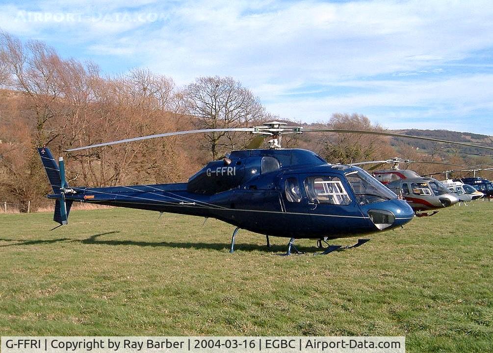 G-FFRI, 1982 Aérospatiale AS-355F-1 Twin Ecureuil C/N 5120, Aerospatiale AS.355F1 Ecureuil II [5120] Cheltenham Racecourse~G 16/03/2004