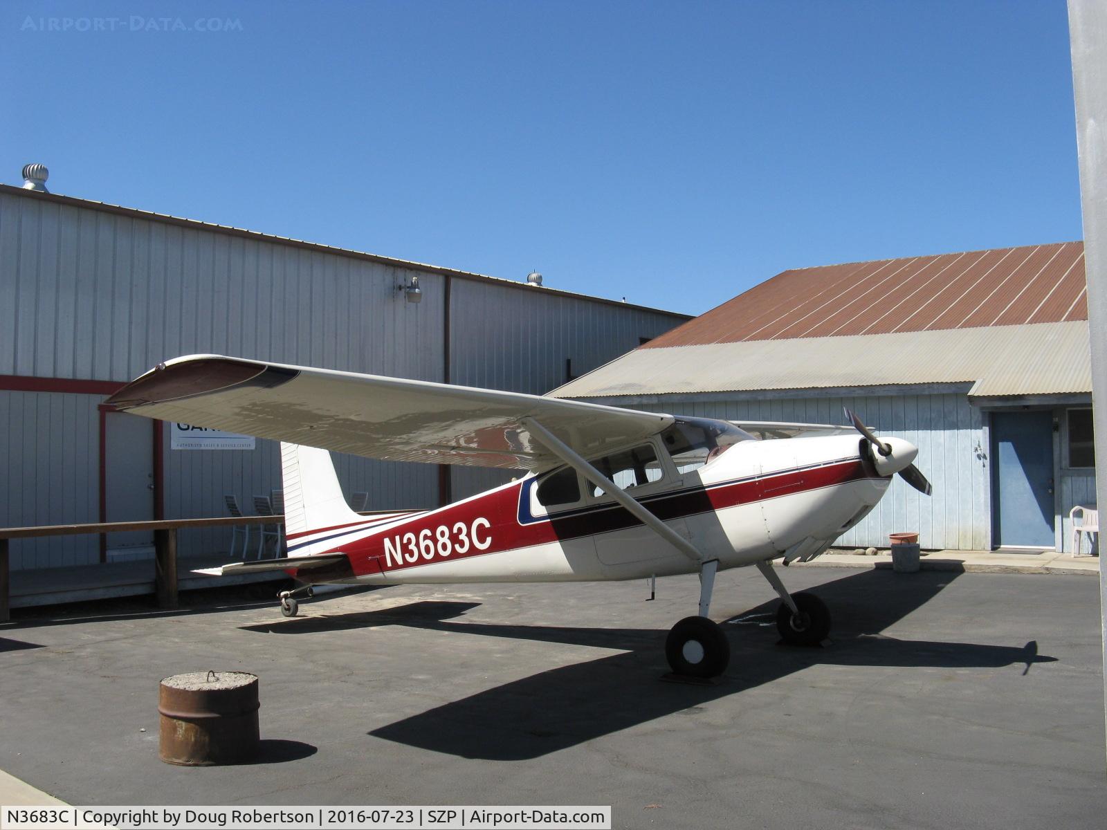 N3683C, 1954 Cessna 180 C/N 31182, 1954 Cessna 180, Continental O-470-A 225 Hp, would not be called SKYWAGON until 1969 model year