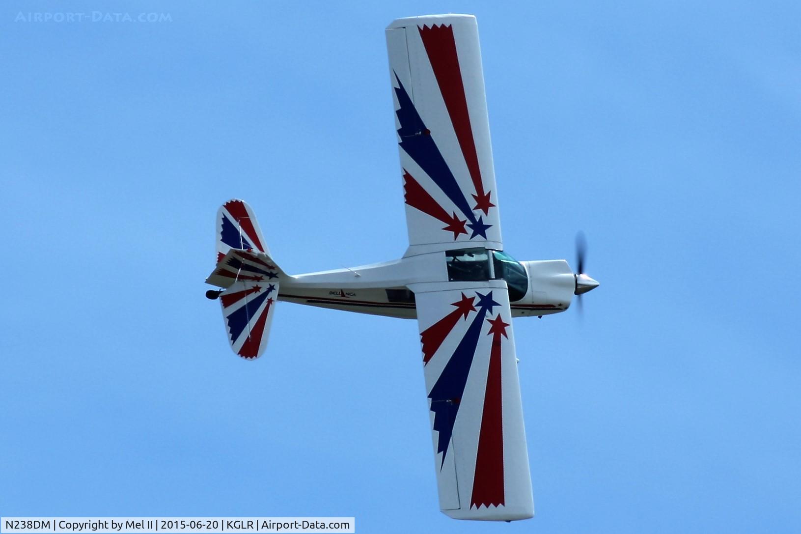 N238DM, 1972 Bellanca 8KCAB Decathlon C/N 19-72, 2015 Wings Over Gaylord Air Show