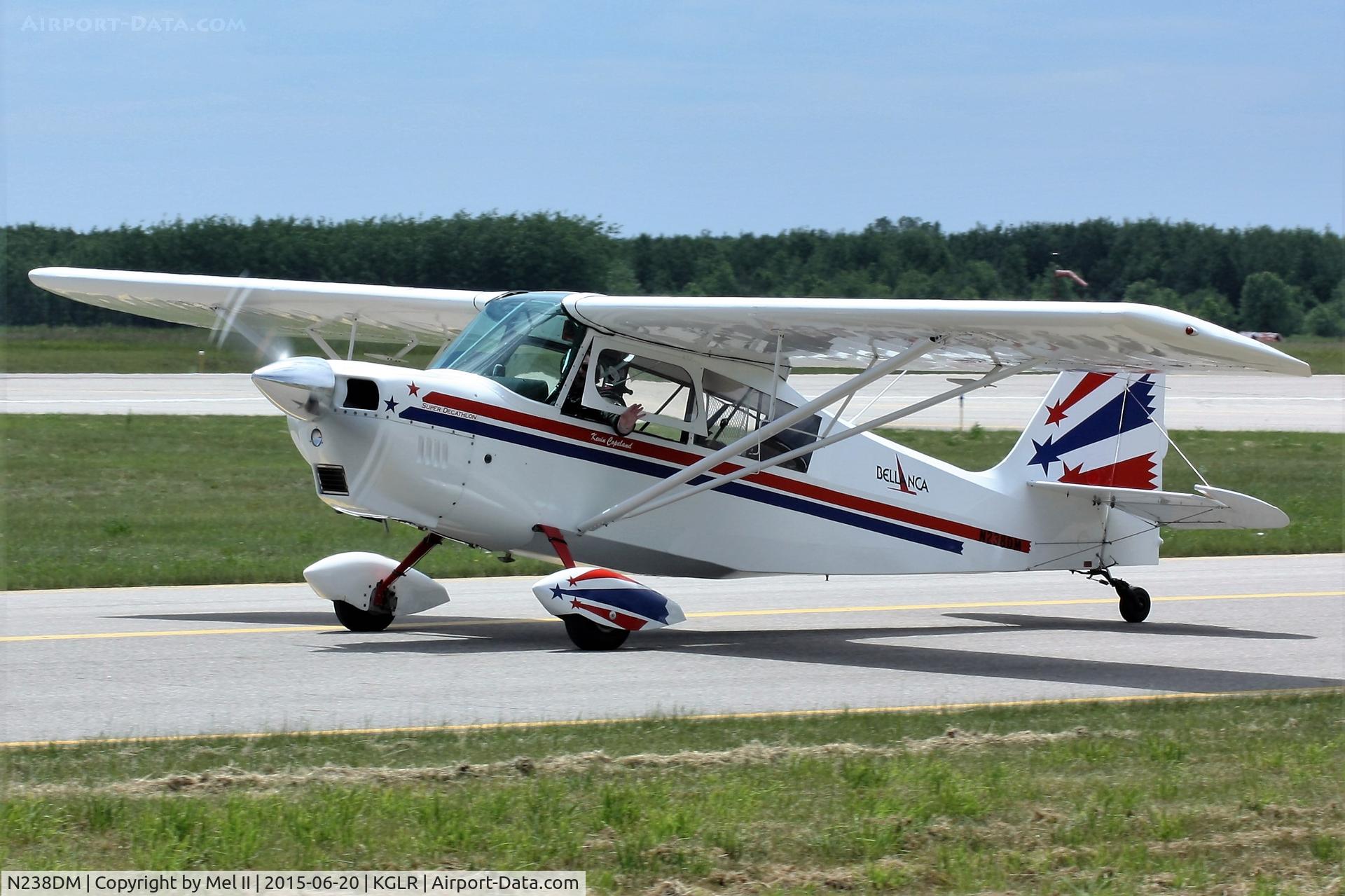 N238DM, 1972 Bellanca 8KCAB Decathlon C/N 19-72, 2015 Wings Over Gaylord Air Show