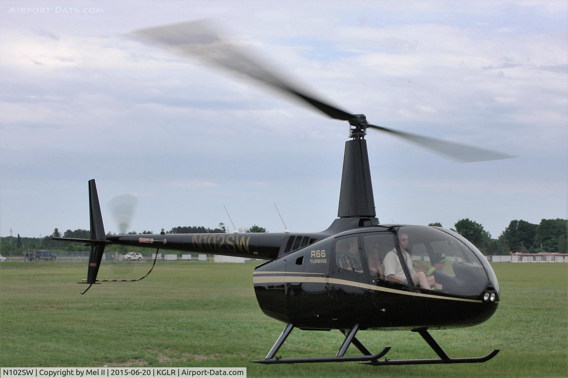 N102SW, 2012 Robinson R66 C/N 0106, 2015 Wings Over Gaylord Air Show
