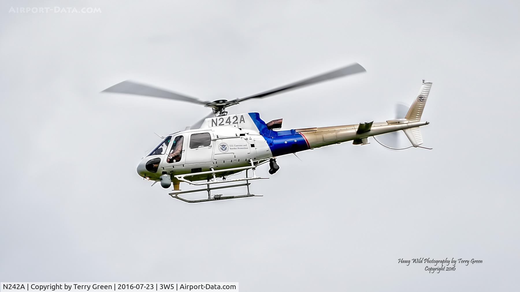 N242A, Eurocopter AS-350B-3 Ecureuil Ecureuil C/N 7176, 2016 North Cascades Vintage Aircraft Museum Fly-In