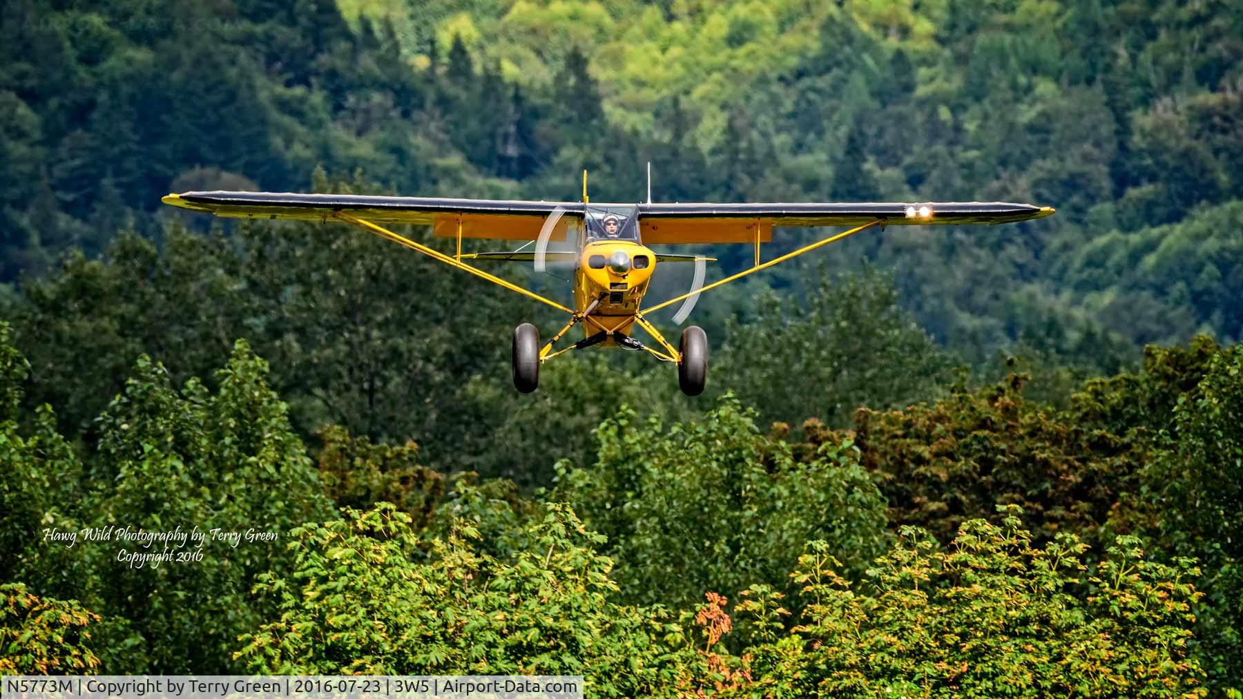 N5773M, 1975 Piper PA-18-150 Super Cub C/N 18-7509082, 2016 North Cascades Vintage Aircraft Museum Fly-In