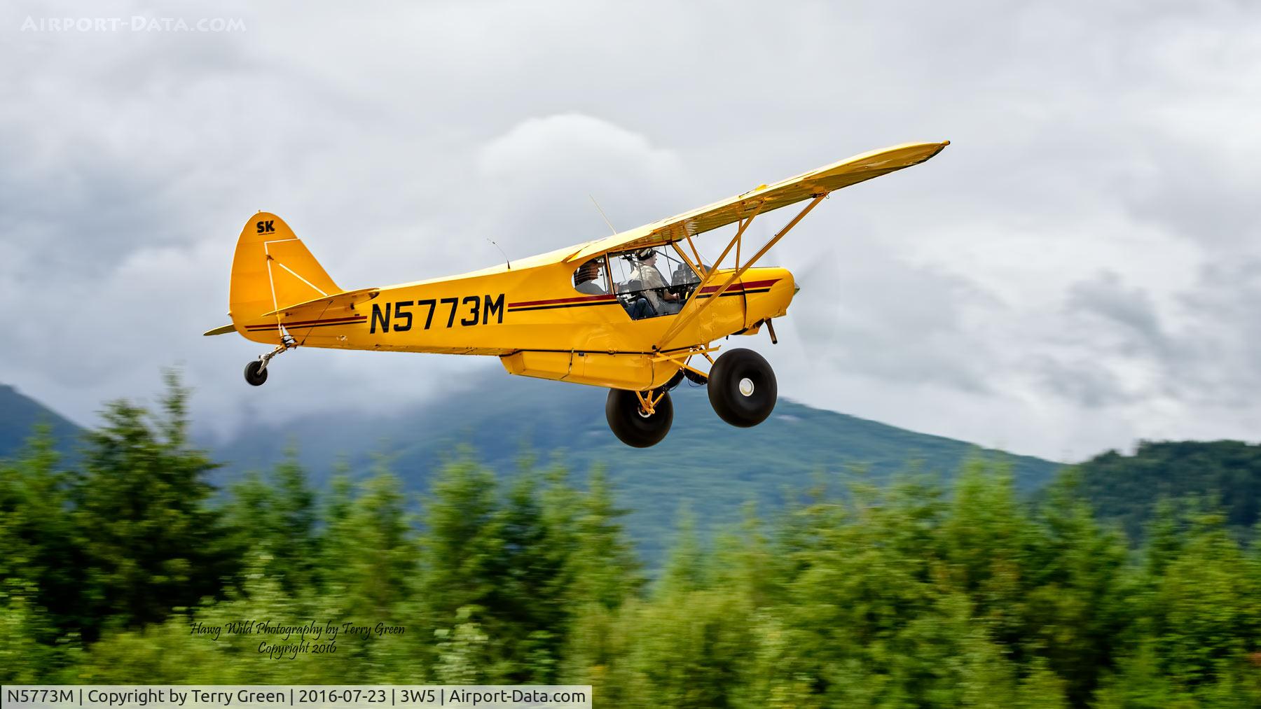 N5773M, 1975 Piper PA-18-150 Super Cub C/N 18-7509082, 2016 North Cascades Vintage Aircraft Museum Fly-In