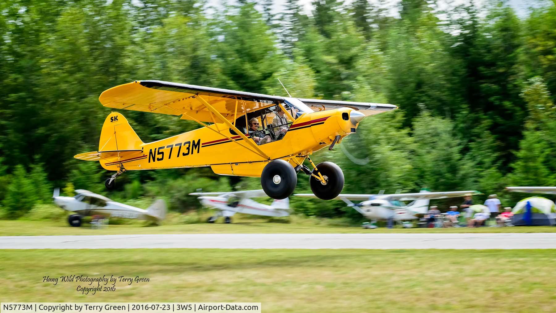 N5773M, 1975 Piper PA-18-150 Super Cub C/N 18-7509082, 2016 North Cascades Vintage Aircraft Museum Fly-In