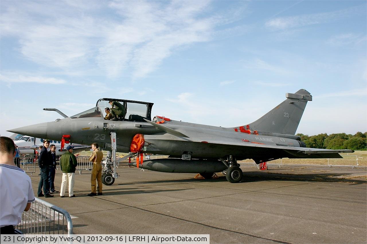 23, Dassault Rafale M C/N 23, Dassault Rafale M, Static display, Lann Bihoue Naval Air Base (LFRH-LRT)