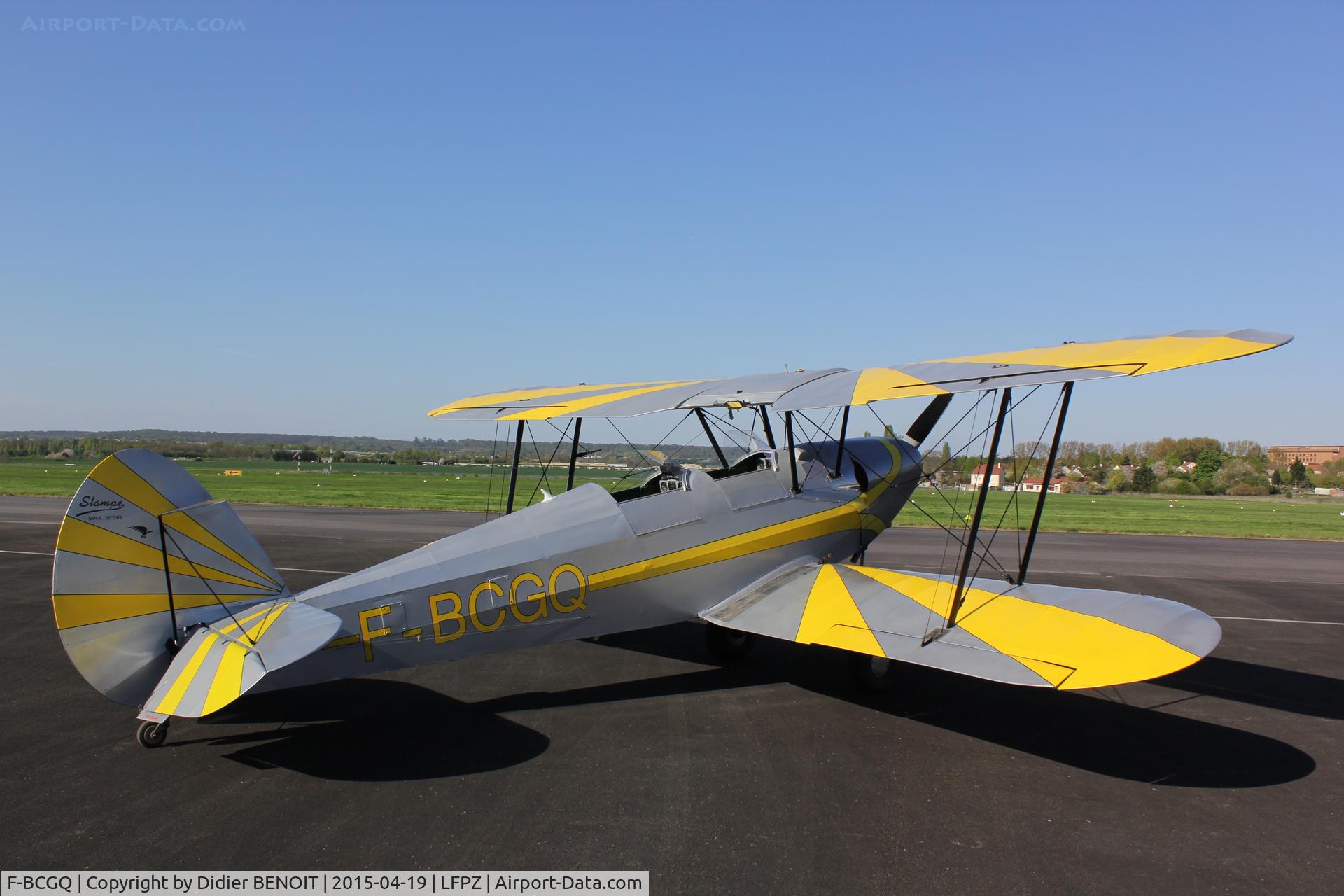 F-BCGQ, Stampe-Vertongen SV-4A C/N 263, Stampe SV-4A