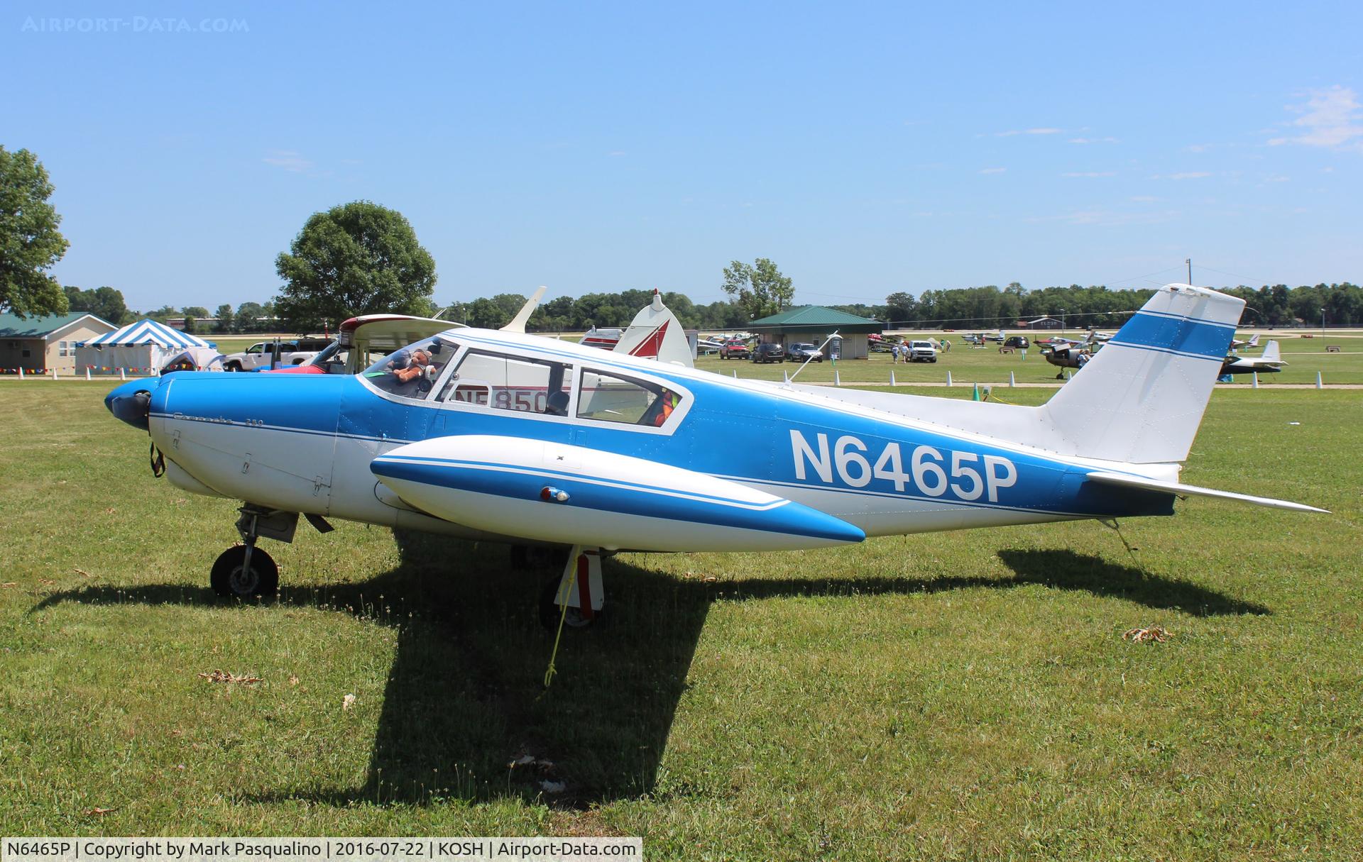 N6465P, 1959 Piper PA-24-250 Comanche C/N 24-1580, Piper PA-24-250