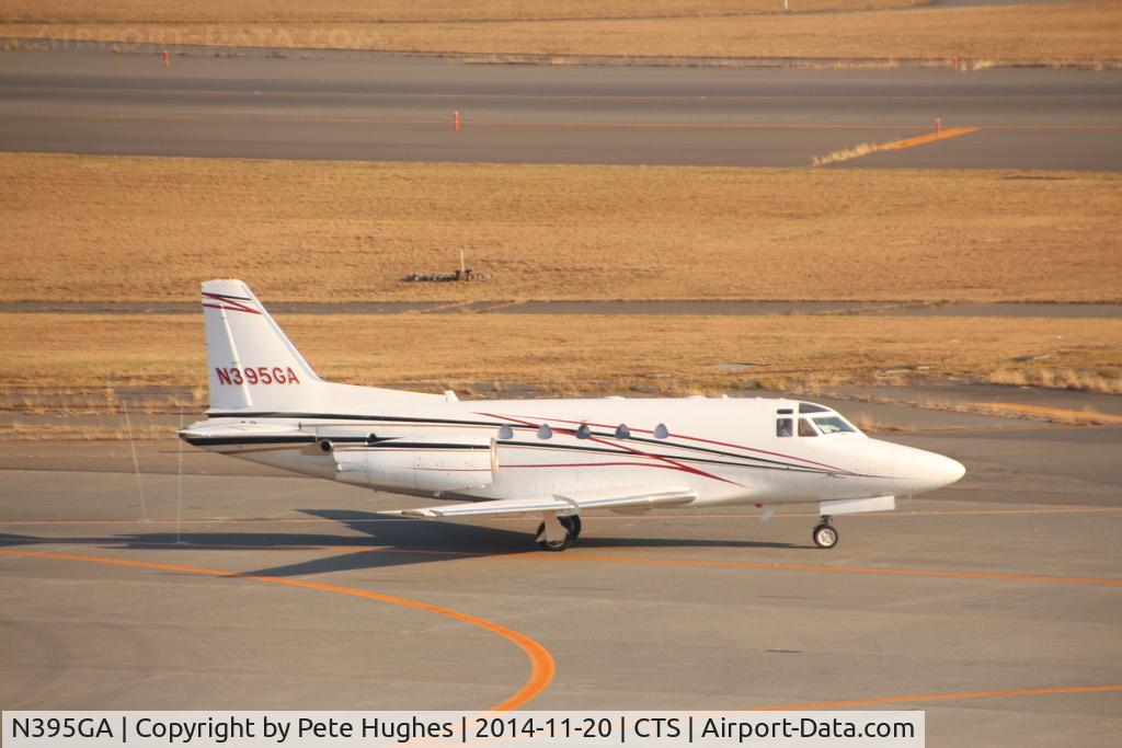 N395GA, 1981 Rockwell International NA-265-65 Sabreliner 65 C/N 465-65, N395GA Sabreliner, a very pleasant surprise at Sapporo, Japan
