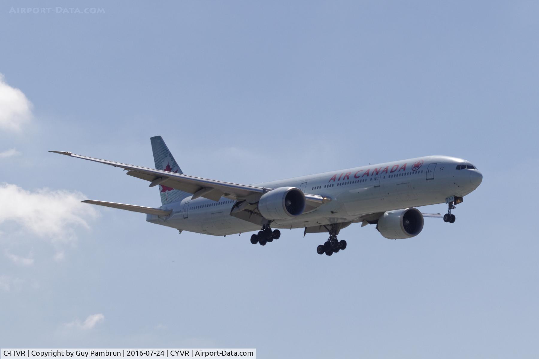 C-FIVR, 2008 Boeing 777-333/ER C/N 35241, Landing
