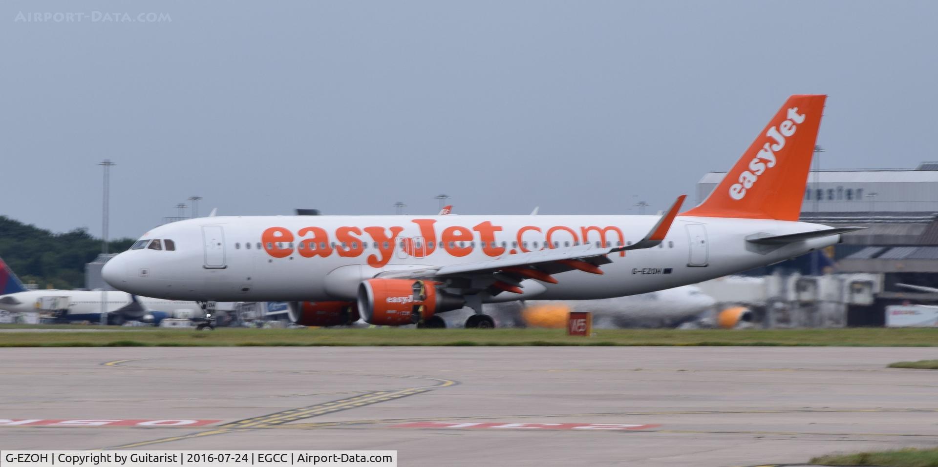 G-EZOH, 2015 Airbus A320-214 C/N 6546, At Manchester