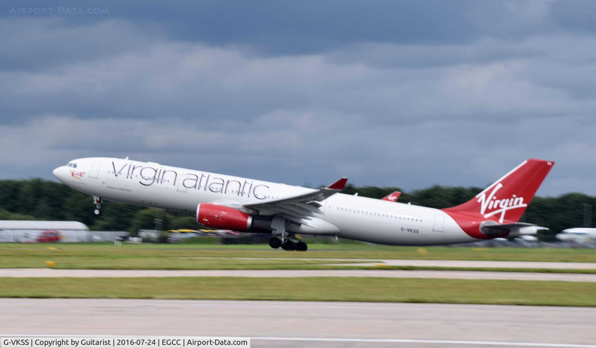 G-VKSS, 2010 Airbus A330-343X C/N 1201, At Manchester