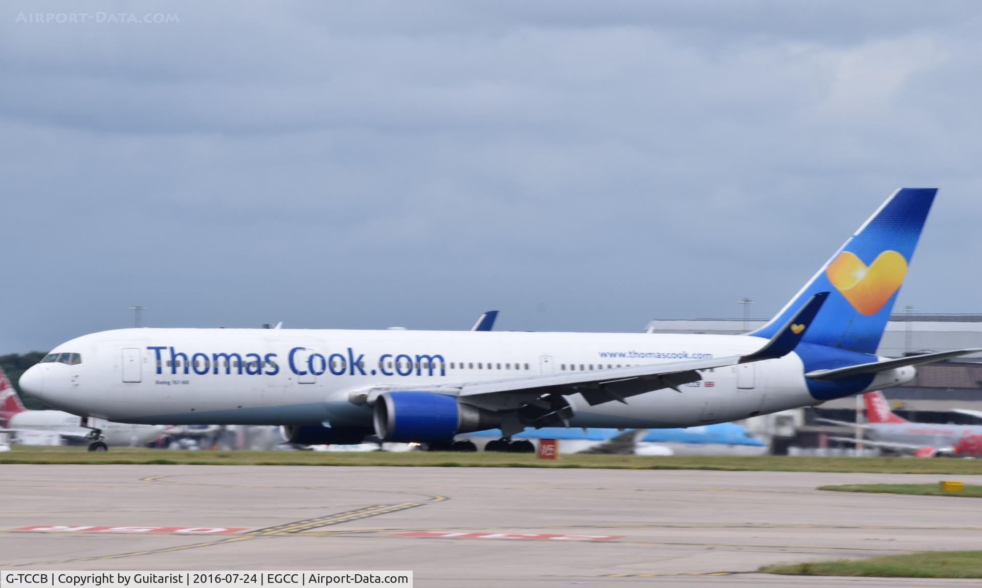 G-TCCB, 1997 Boeing 767-31K C/N 28865, At Manchester