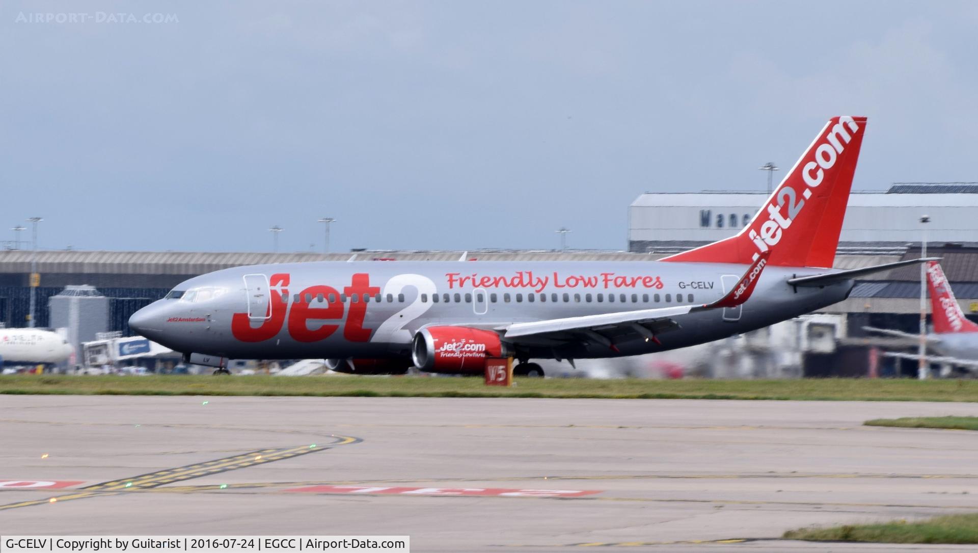 G-CELV, 1986 Boeing 737-377 C/N 23661, At Manchester