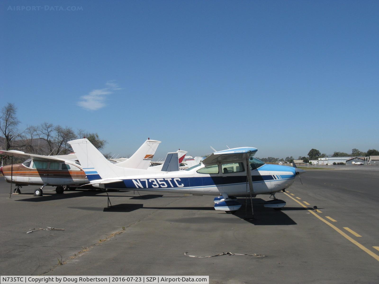 N735TC, 1977 Cessna 182Q Skylane C/N 18265663, 1977 Cessna 182Q SKYLANE, Continental O-470-U 230 Hp