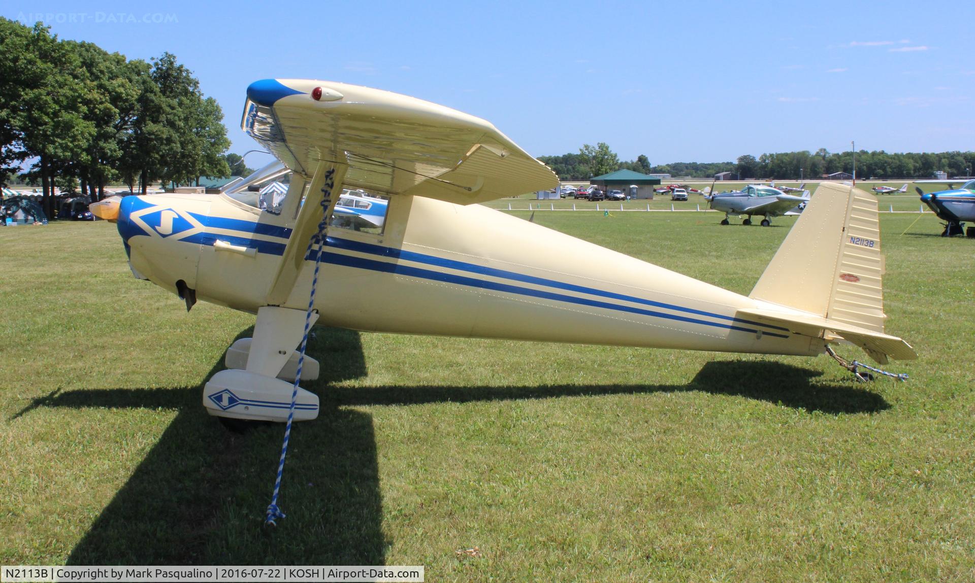 N2113B, 1948 Luscombe 8A C/N 6540, Luscombe 8A