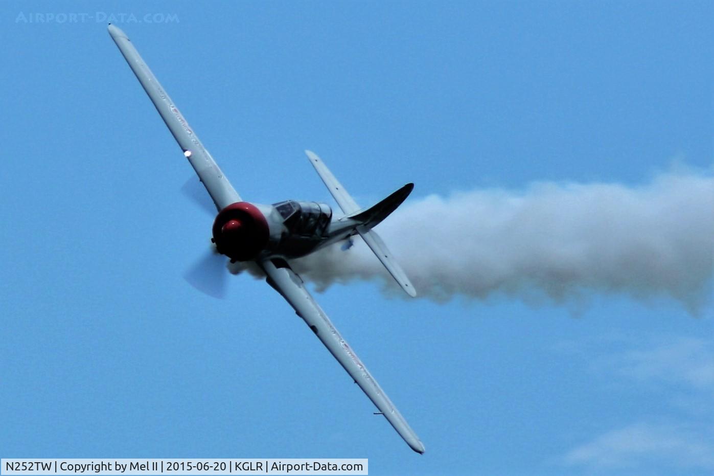 N252TW, 2002 Yakovlev (Aerostar) Yak-52TW C/N 0212301, 2015 Wings Over Gaylord Air Show