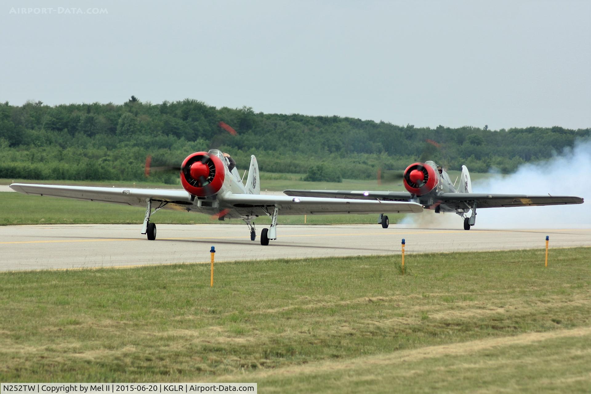 N252TW, 2002 Yakovlev (Aerostar) Yak-52TW C/N 0212301, 2015 Wings Over Gaylord Air Show