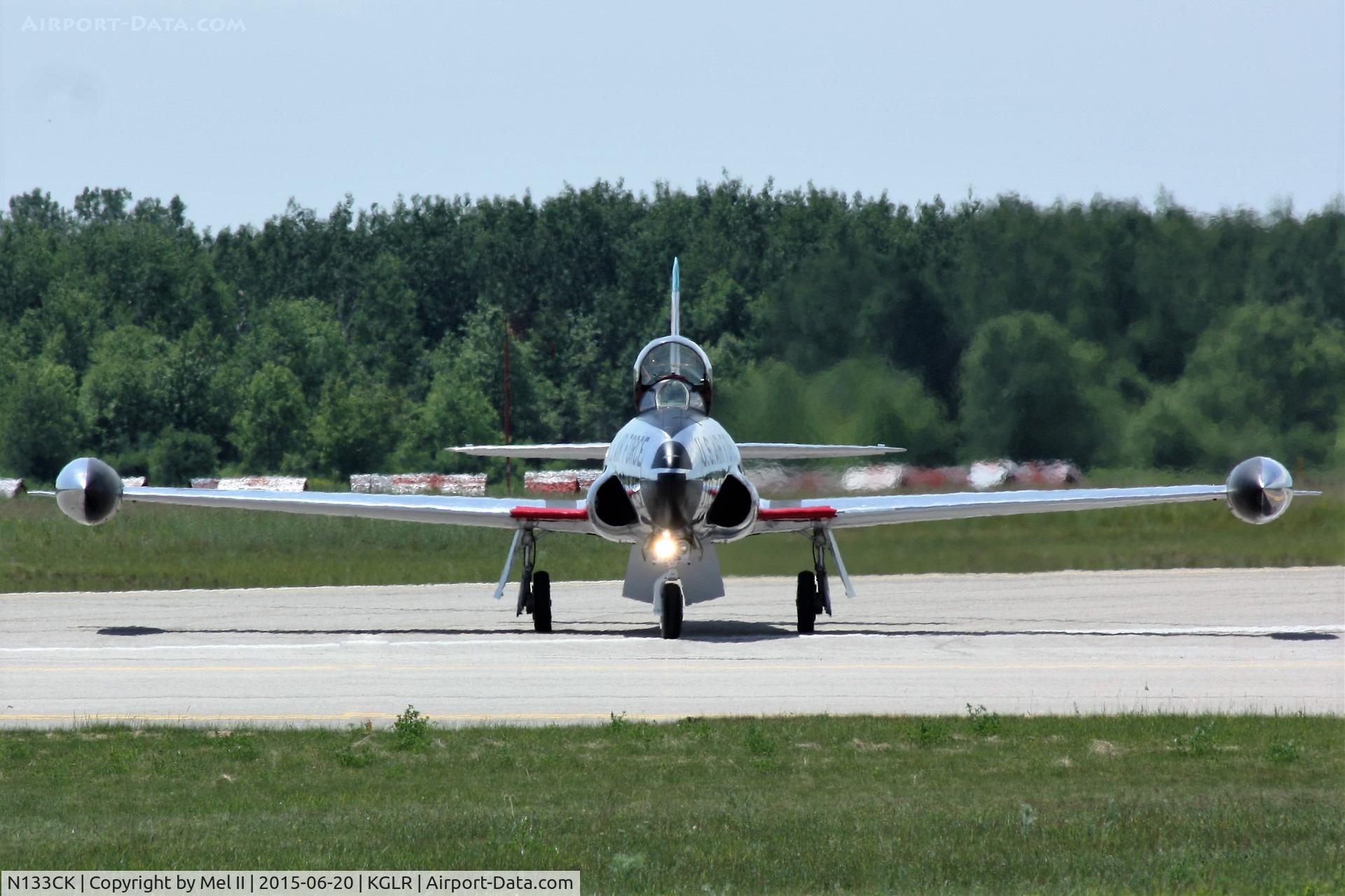 N133CK, 1951 Lockheed T-33A Shooting Star C/N 580-7138, 2015 Wings Over Gaylord Air Show