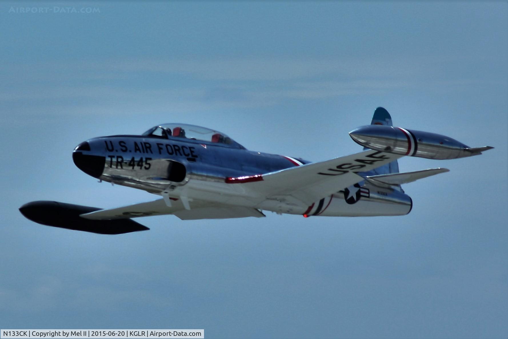 N133CK, 1951 Lockheed T-33A Shooting Star C/N 580-7138, 2015 Wings Over Gaylord Air Show