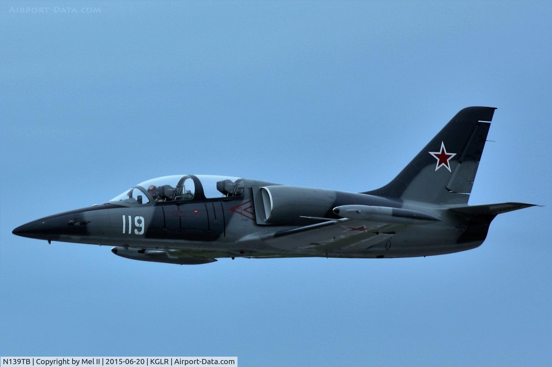 N139TB, 1984 Aero L-39 Albatros C/N 432919, 2015 Wings Over Gaylord Air Show