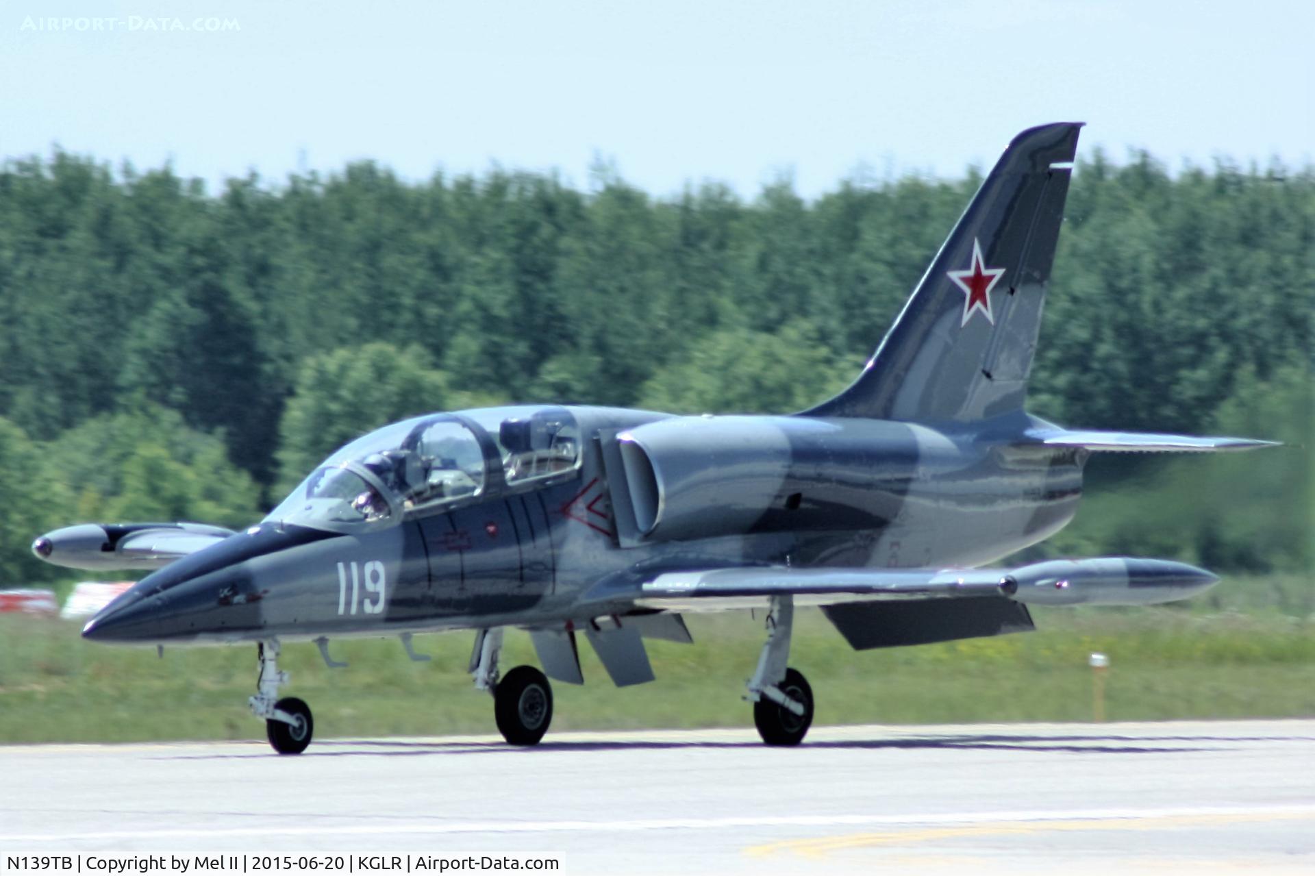 N139TB, 1984 Aero L-39 Albatros C/N 432919, 2015 Wings Over Gaylord Air Show