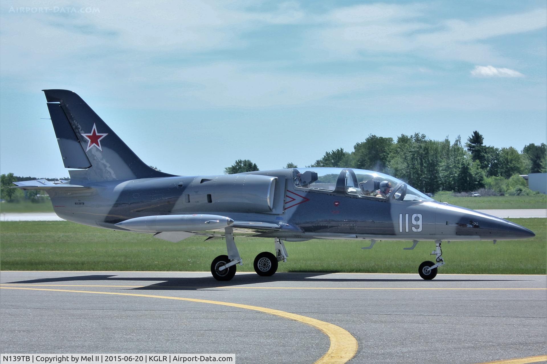 N139TB, 1984 Aero L-39 Albatros C/N 432919, 2015 Wings Over Gaylord Air Show
