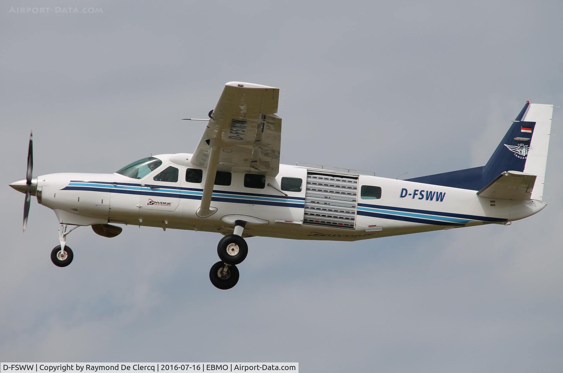 D-FSWW, 1997 Cessna 208B Grand Caravan C/N 208B0639, Operating at Moorsele during 