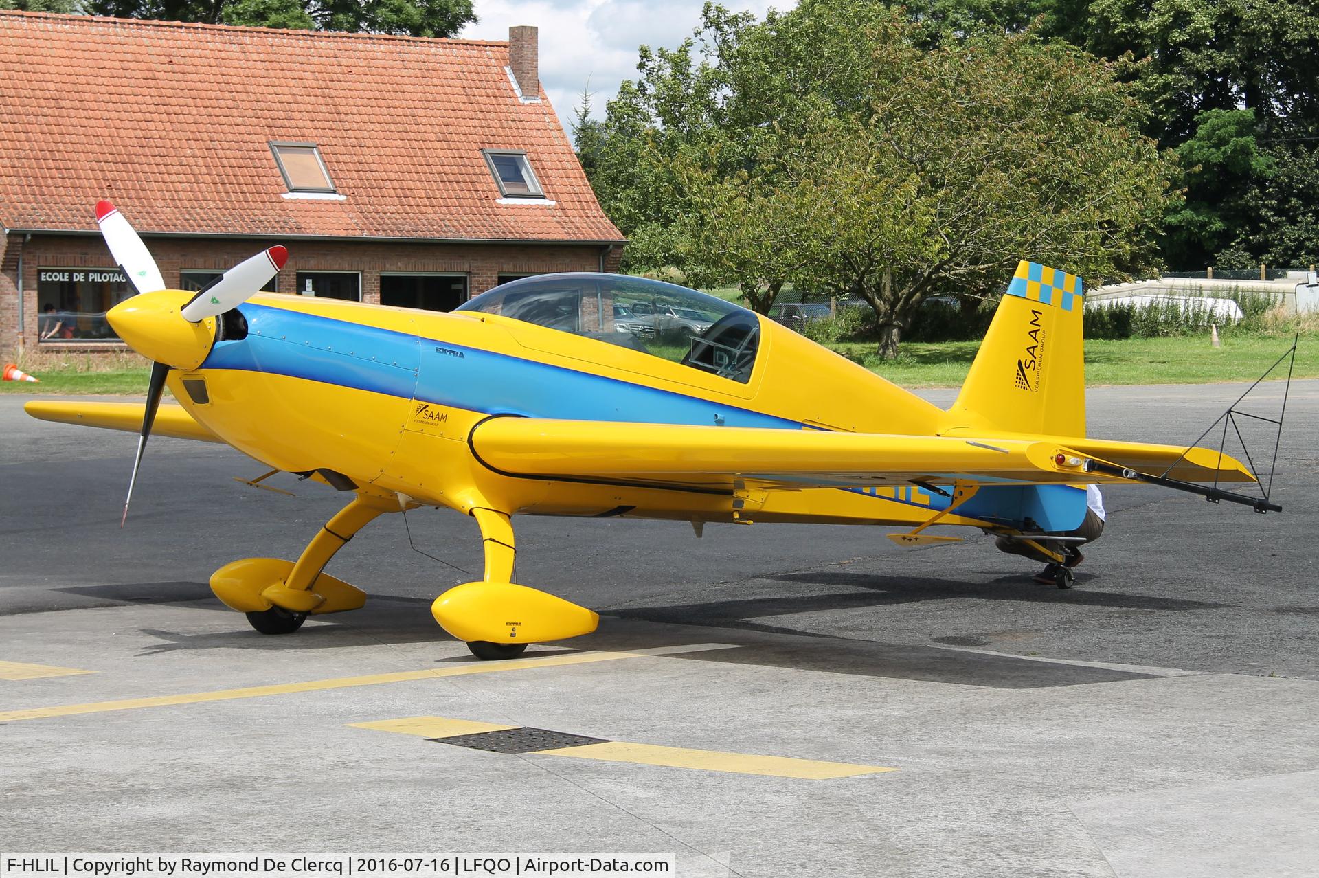 F-HLIL, 1997 Extra EA-300/200 C/N 018, Extra 200 of l'Union Aérienne Lille Roubaix Tourcoing (UALRT) at Bondues.