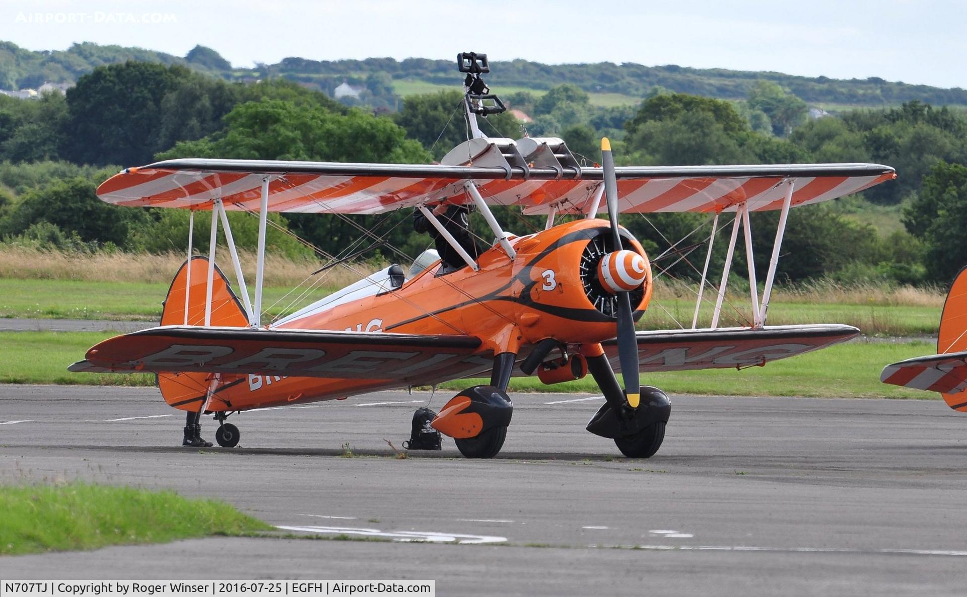 N707TJ, 1943 Boeing A75N1(PT17) C/N 75-950, Visiting PT-17 (Breitling 3). Weather diversion.