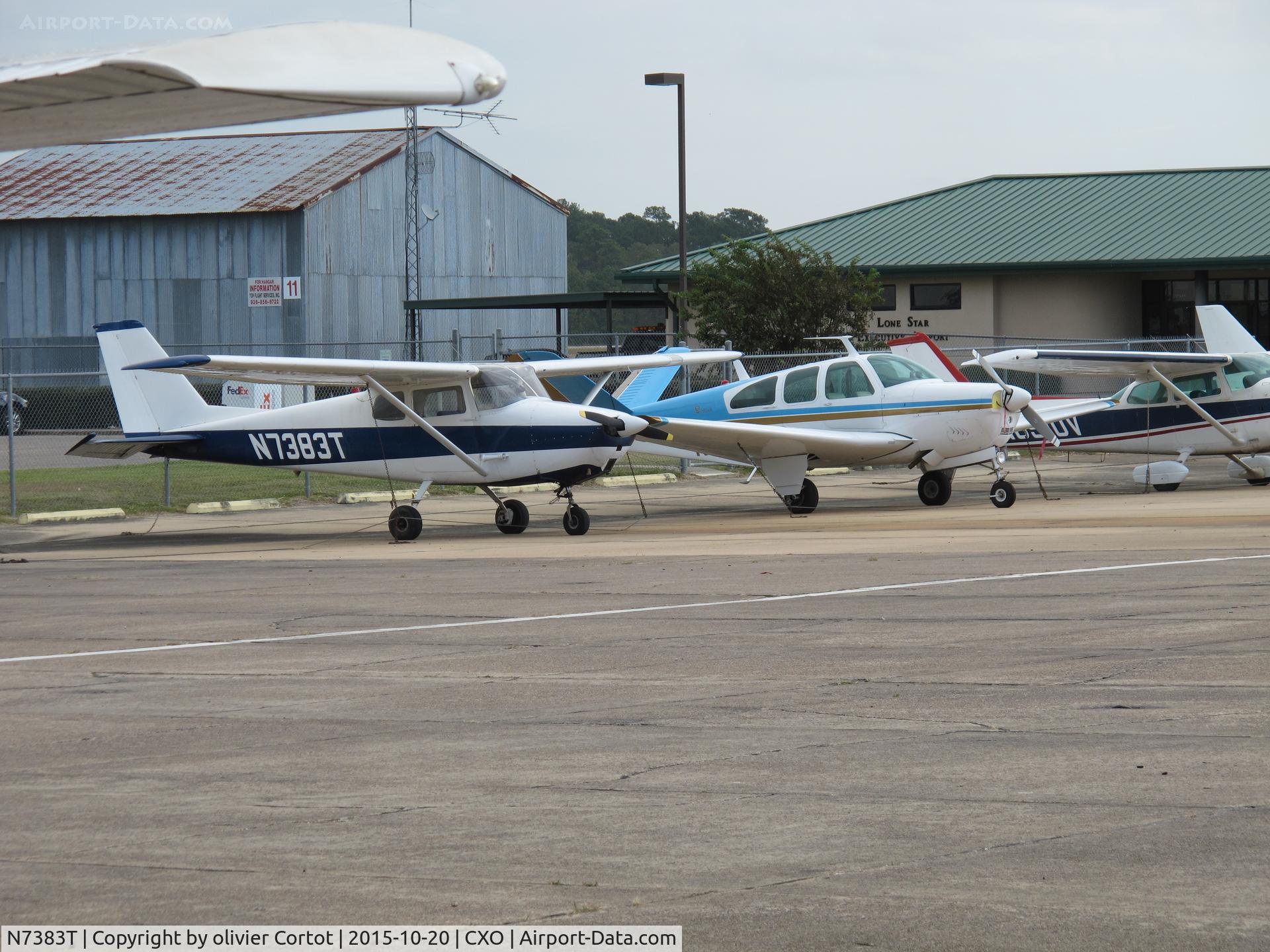 N7383T, 1959 Cessna 172A C/N 46983, Lone star executive airport