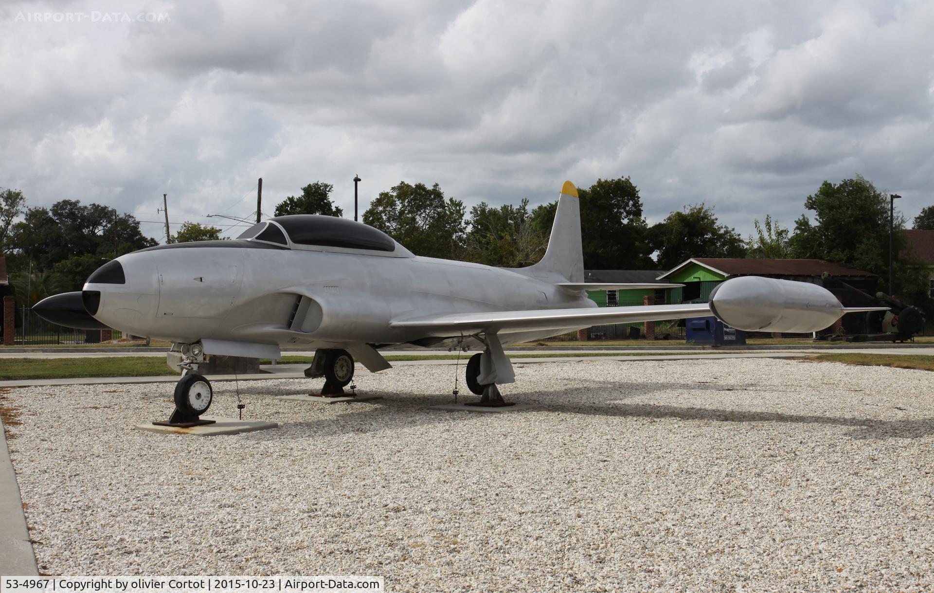 53-4967, 1953 Lockheed T-33A Shooting Star C/N 580-8306, new paint job after Katerina