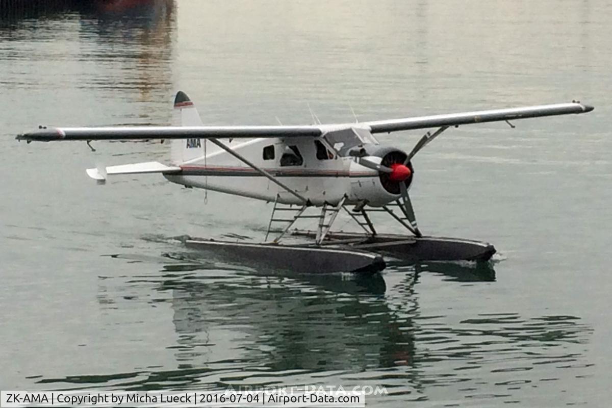 ZK-AMA, 1963 De Havilland Canada DHC-2 Beaver Mk.1 C/N 1477, In the Viaduct harbour in Auckland