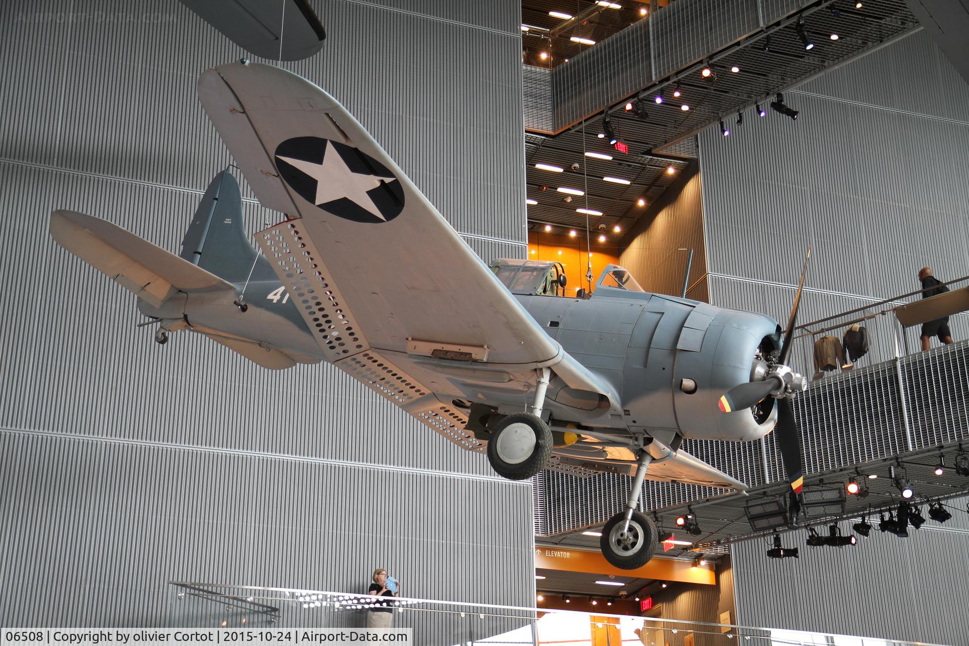 06508, Douglas SBD-3 Dauntless C/N 1245, New orleans WWII museum