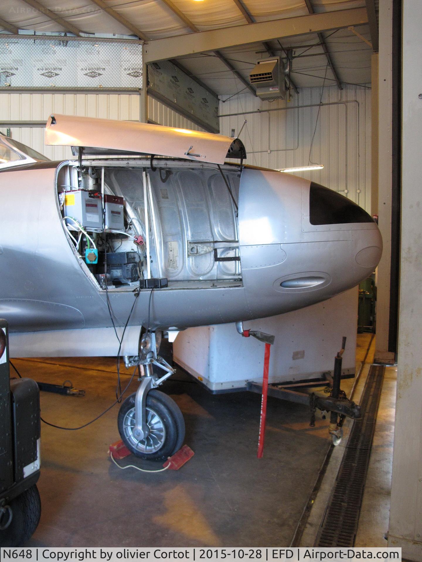 N648, 1952 Lockheed T-33A Shooting Star C/N 580-6285, put your luggage here