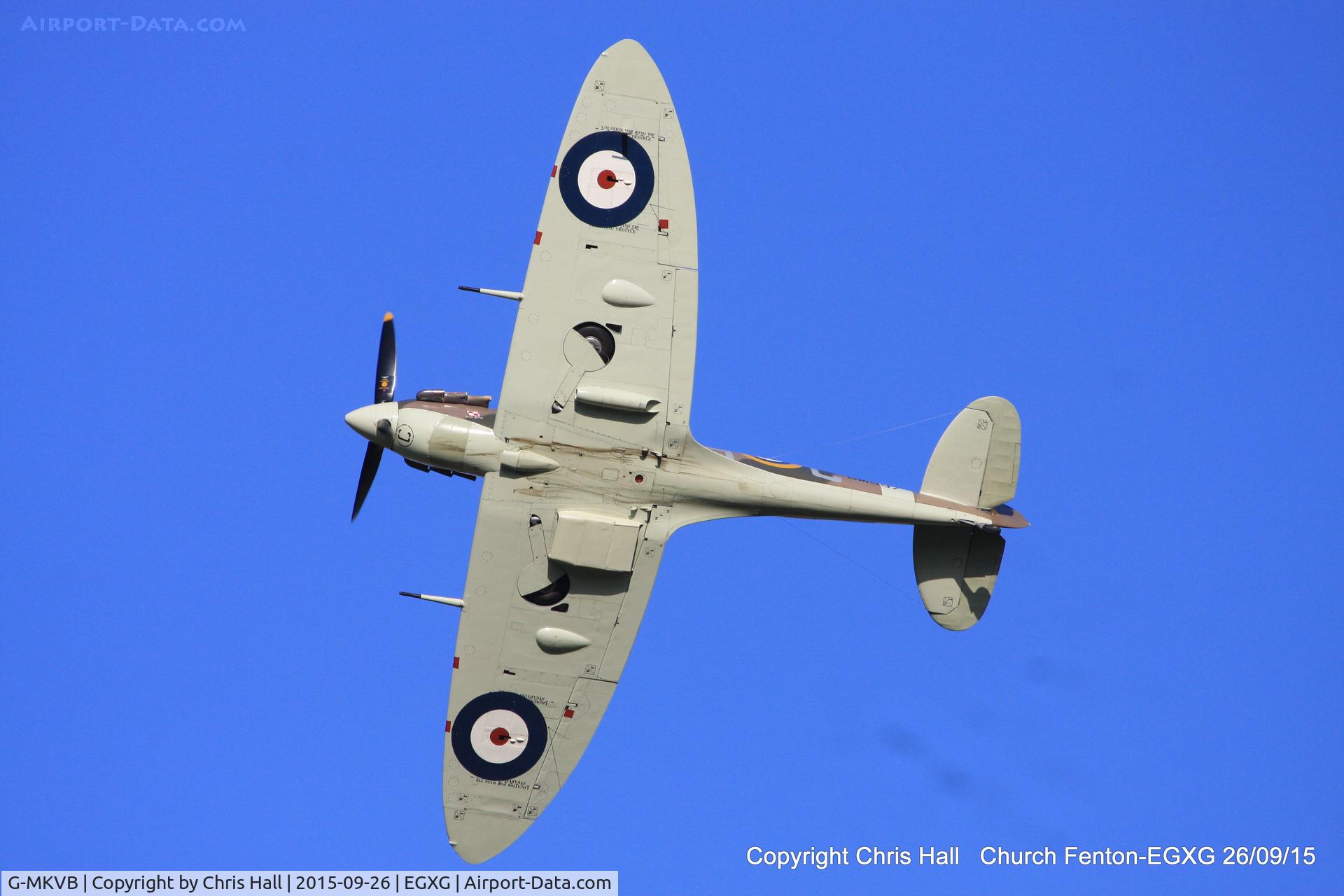 G-MKVB, 1942 Supermarine 349 Spitfire LF.Vb C/N CBAF.2461, at the Yorkshire Airshow