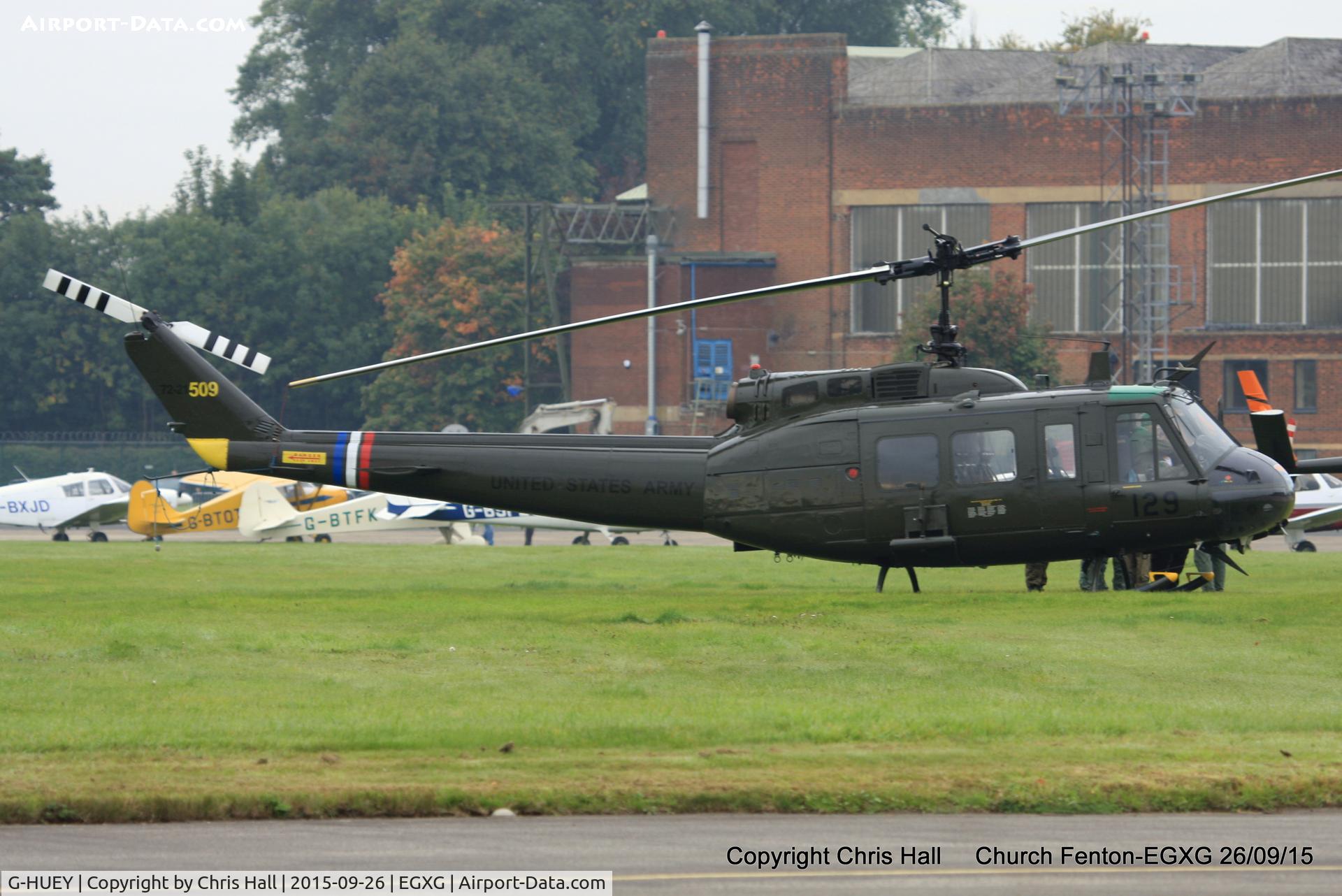 G-HUEY, 1973 Bell UH-1H Iroquois C/N 13560, at the Yorkshire Airshow