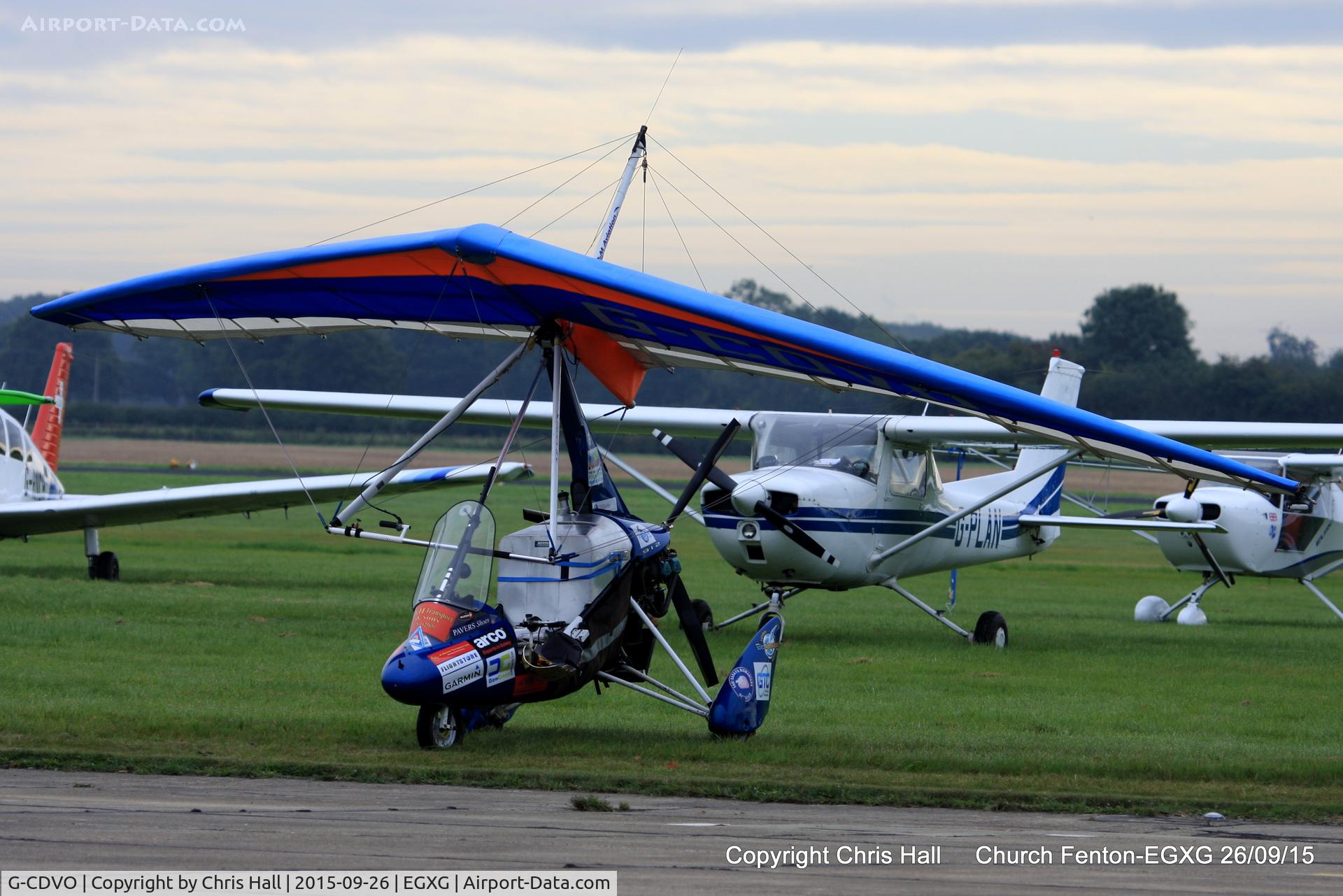 G-CDVO, 2005 P&M Aviation Pegasus Quik C/N 8147, at the Yorkshire Airshow