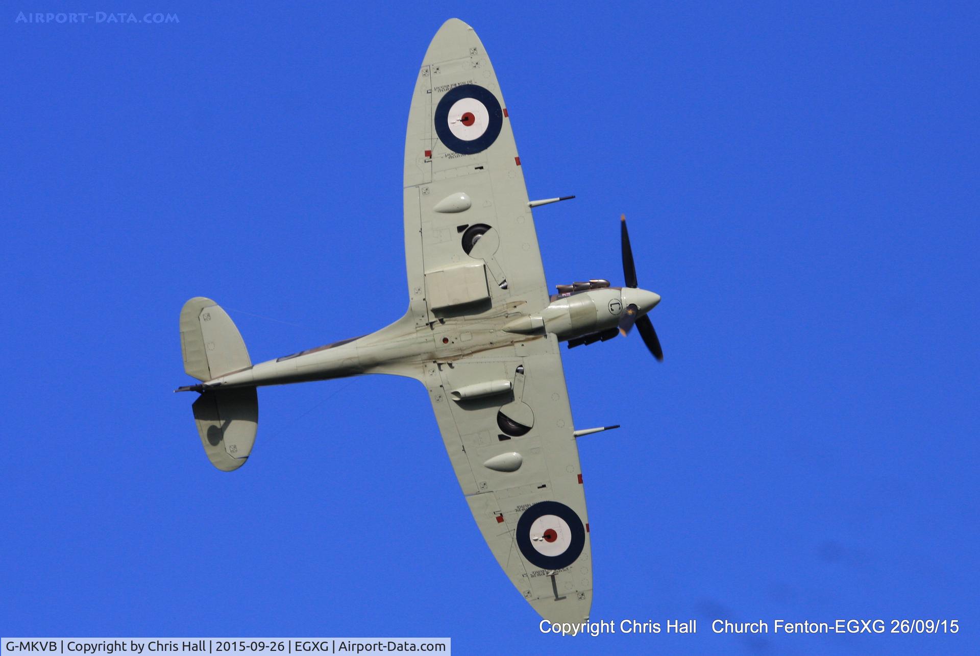 G-MKVB, 1942 Supermarine 349 Spitfire LF.Vb C/N CBAF.2461, at the Yorkshire Airshow