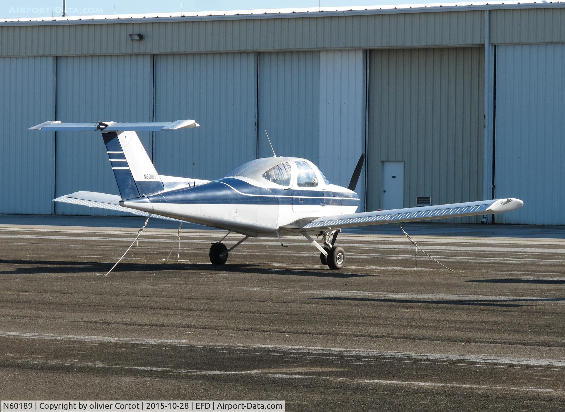N60189, 1979 Beech 77 Skipper C/N WA-7, civilian corner of EFD