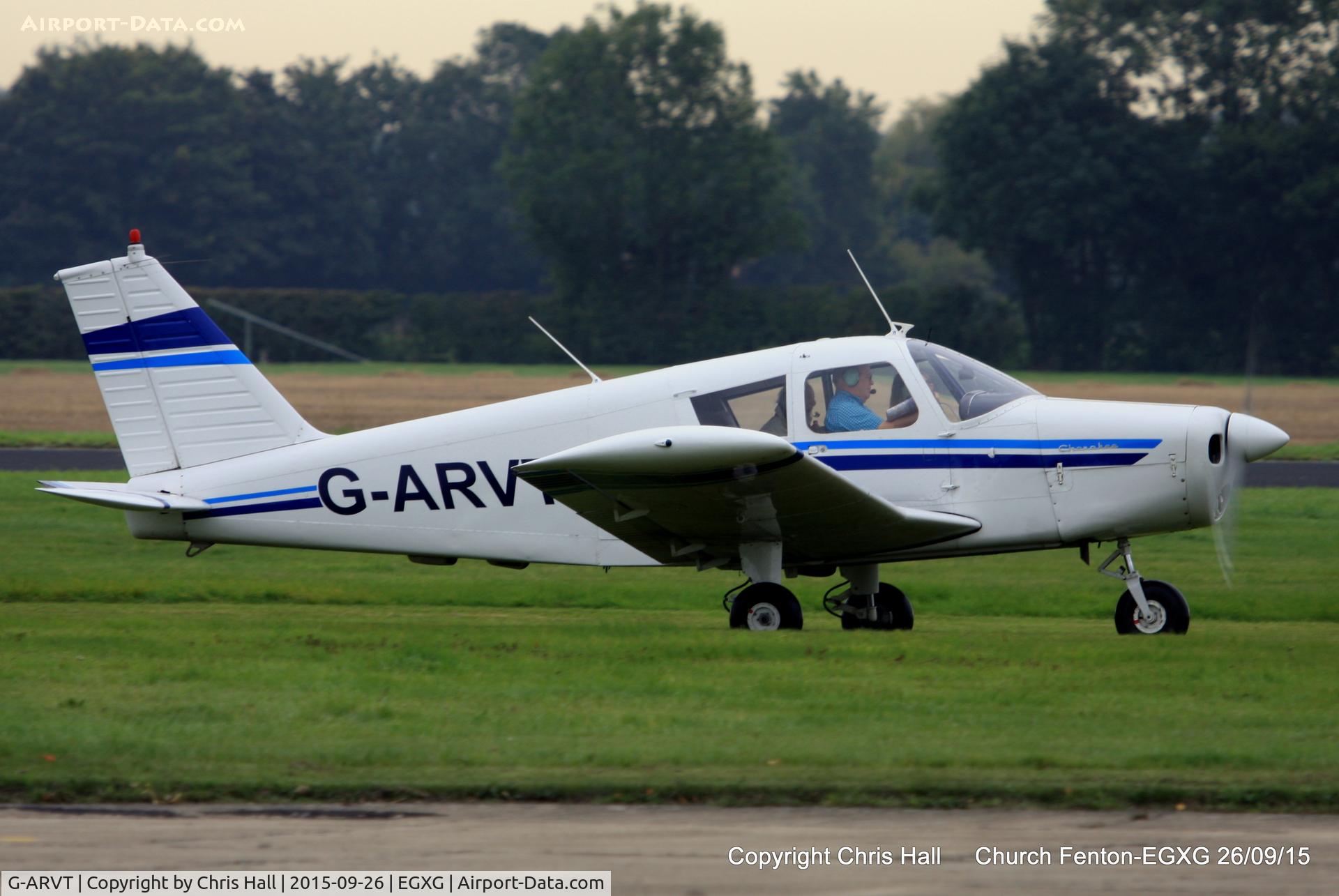 G-ARVT, 1962 Piper PA-28-160 Cherokee Cherokee C/N 28-379, at the Yorkshire Airshow