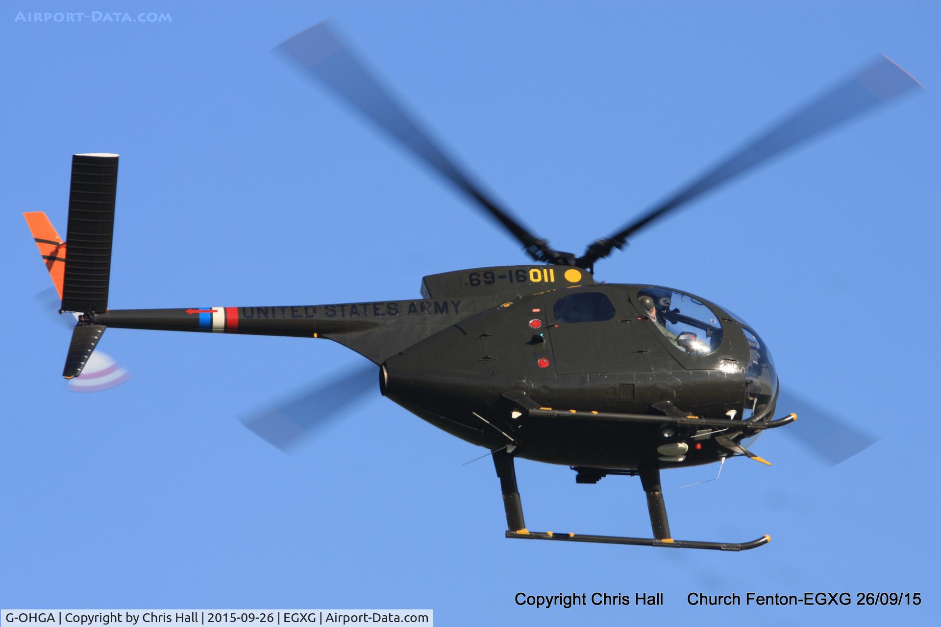 G-OHGA, 1969 Hughes OH-6A Cayuse C/N 1381, at the Yorkshire Airshow