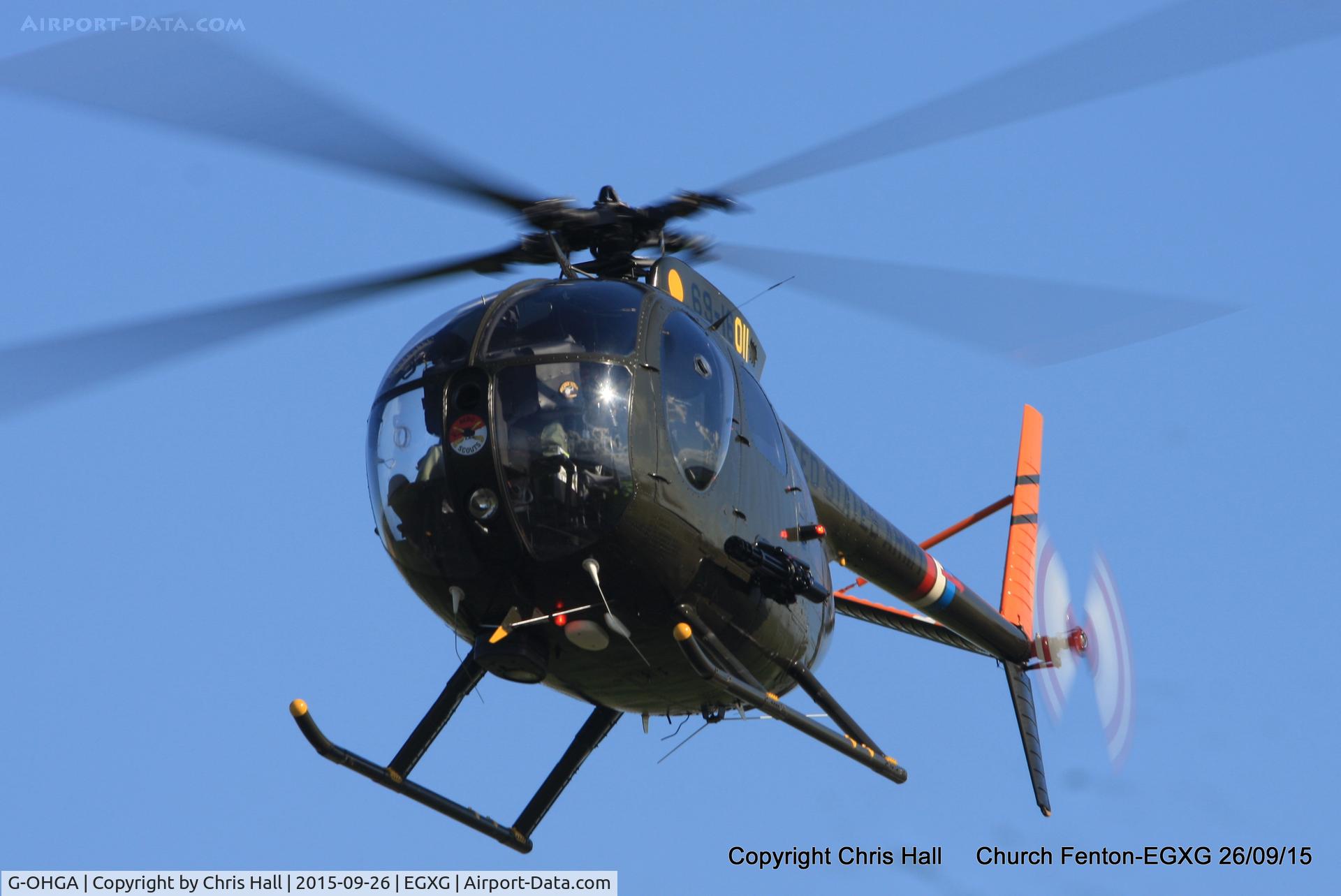 G-OHGA, 1969 Hughes OH-6A Cayuse C/N 1381, at the Yorkshire Airshow