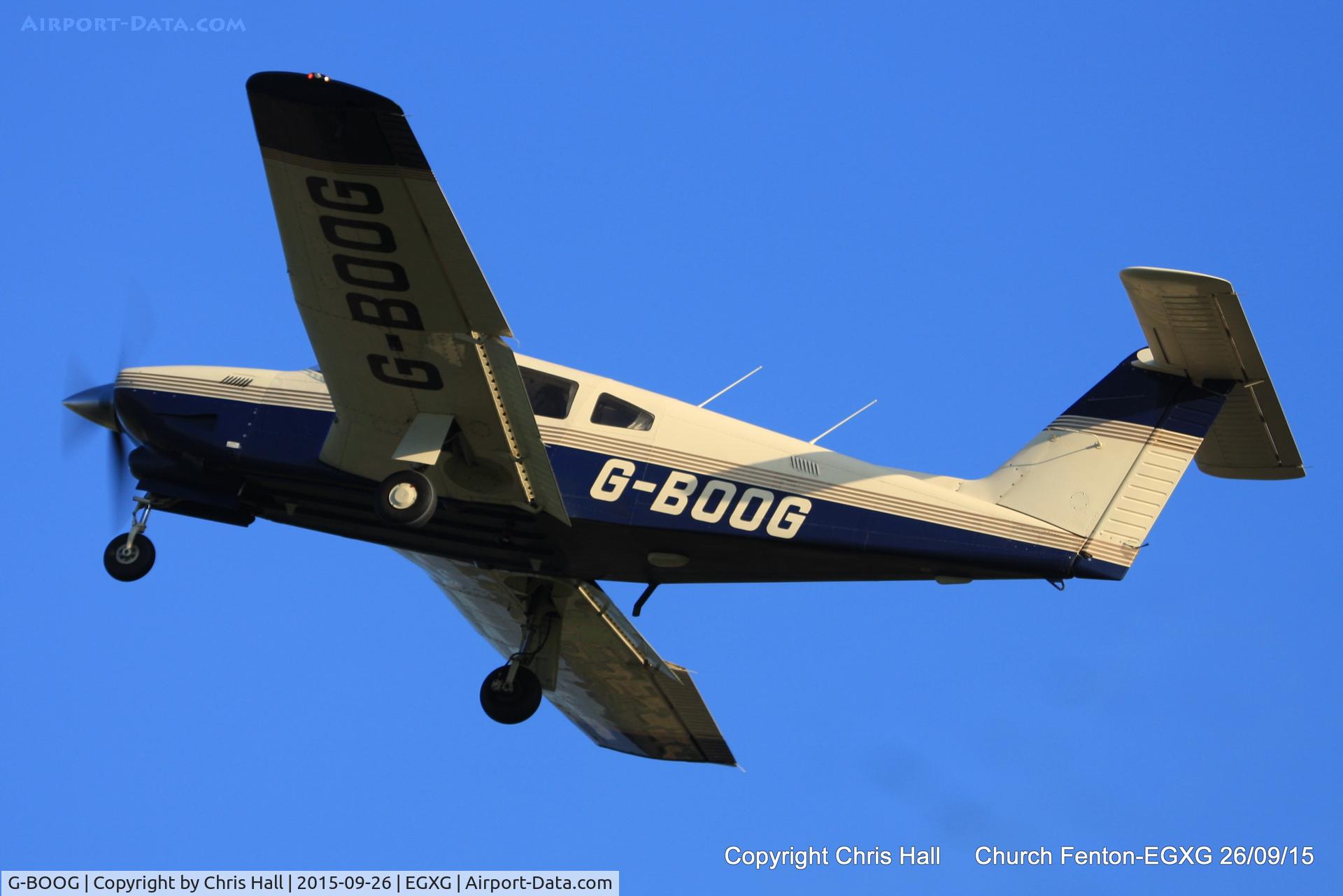 G-BOOG, 1983 Piper PA-28RT-201T Turbo Arrow IV C/N 28R-8331036, at the Yorkshire Airshow