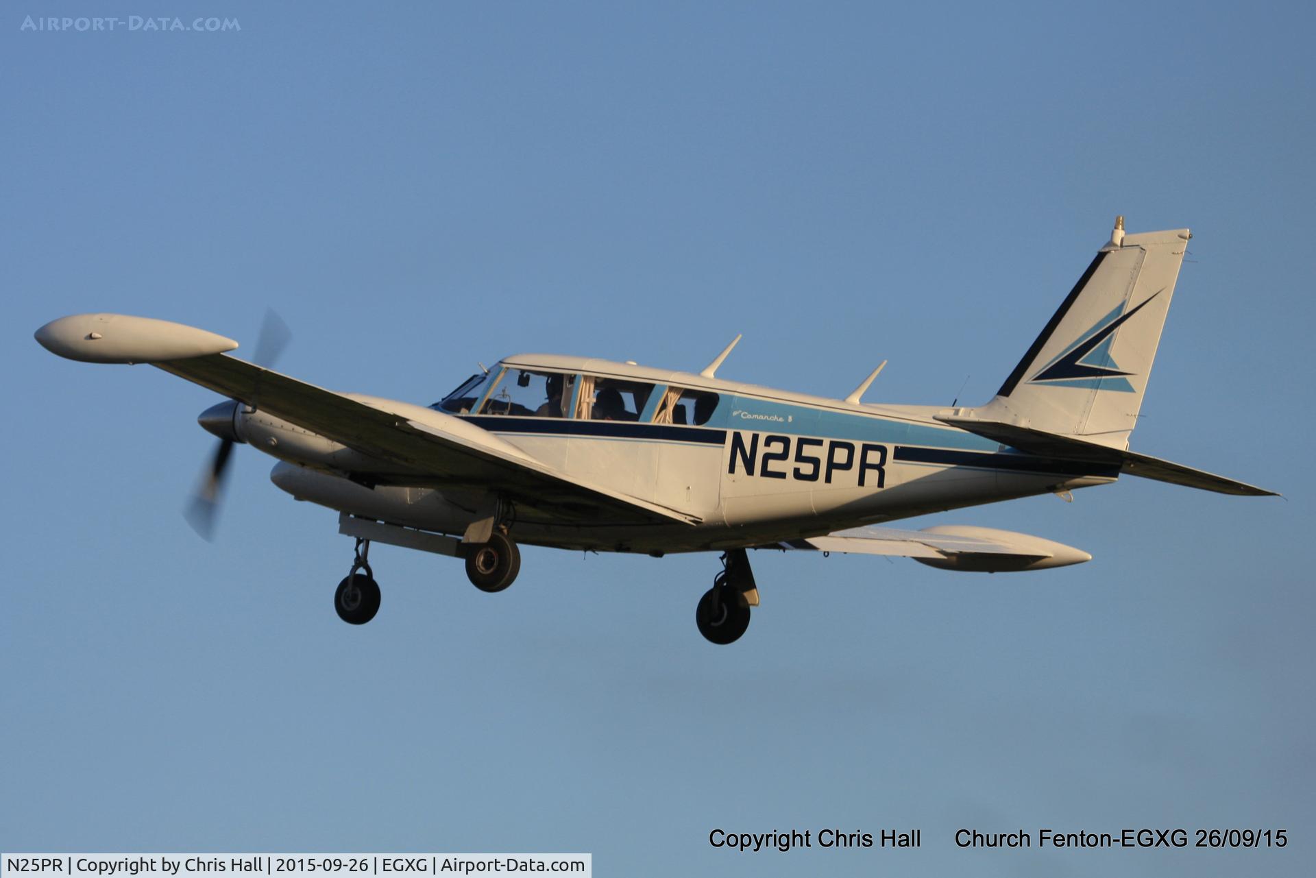 N25PR, 1967 Piper PA-30 Twin Comanche Twin Comanche C/N 30-1511, at the Yorkshire Airshow