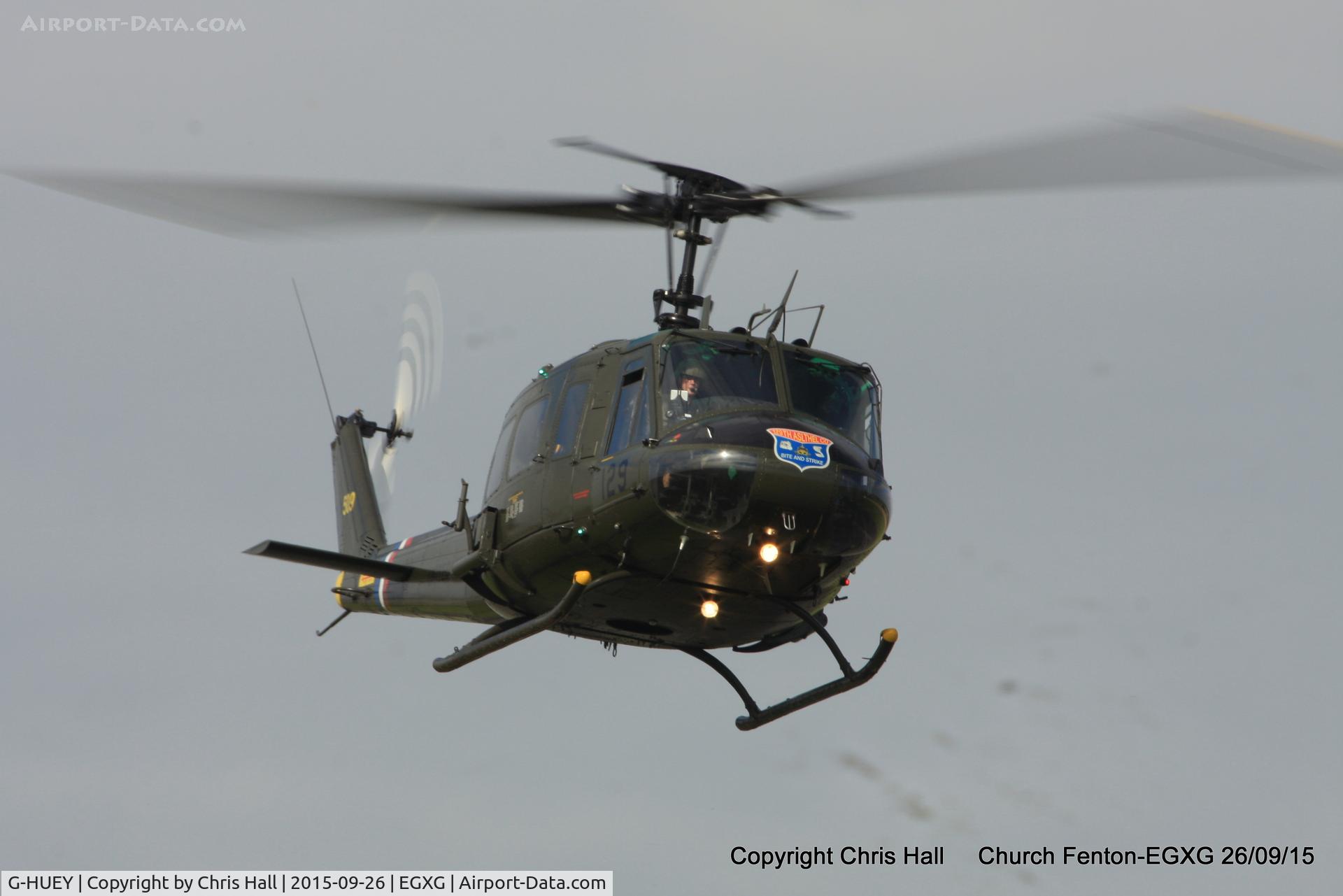 G-HUEY, 1973 Bell UH-1H Iroquois C/N 13560, at the Yorkshire Airshow
