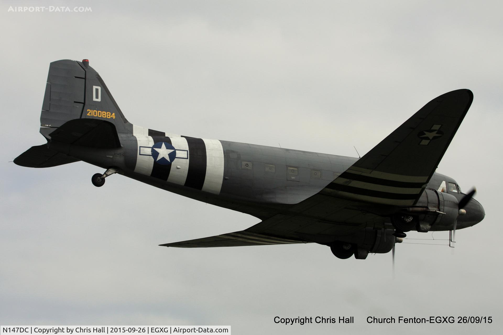 N147DC, 1943 Douglas C-47A-75-DL Skytrain C/N 19347, at the Yorkshire Airshow